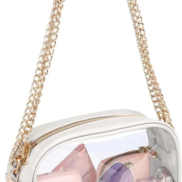Clear Purses for Women Stadium Clear Bag Crossbody - Picture 9 of 9